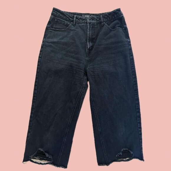 Washed black denim jeans from Icône (Simons) - Picture 1 of 7